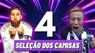 SELEÇÃO DOS JOGADORES QUE USARAM A CAMISA 4  CONVOCAÇÕES 10 [upl. by Star]