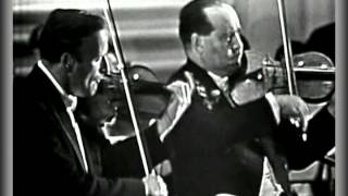 Bach Double Violin Concerto  Yehudi Menuhin And David Oistrakh [upl. by Augustus379]