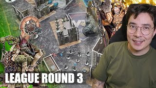 Death Guard VS Custodes 2000 Points League Battle Report  Warhammer 40k [upl. by Kurys]