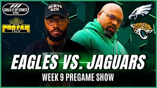 Jags at Eagles Week 9 Eagles PreGame Show  130PM EST [upl. by Aicilef48]