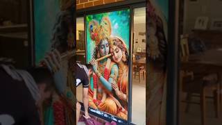 Woh Krishna hai  yt shorts status trending song music love viralvideo radhakrishna [upl. by Llewxam]