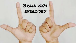 Brain gym  simple brain boosting exercises  brain exercises easy  7 ultimate brain gym exercises [upl. by Morganne996]