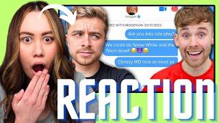 I Pretended to be ChrisMD on Tinder and got  matches  STEPHEN TRIES REACTION [upl. by Ericka]