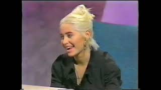 Transvision Vamp Wendy James  Jonathan Ross show Interview [upl. by Dnomaid]