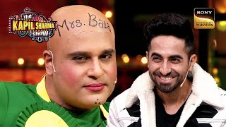 Ayushmann Khurrana की Mrs Bala बनकर आई Sapna  The Kapil Sharma Show 2  Handsome Hunks [upl. by Maice]