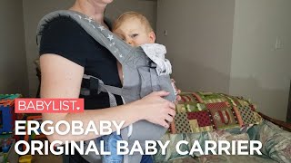 Ergobaby Original Baby Carrier Review  Babylist [upl. by Ridan]