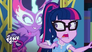 My Little Pony Equestria Girls  Legend of Everfree Pt 1  Midnight Sparkle Returns EXCLUSIVE [upl. by Esirehc]