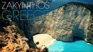 Zakynthos  Greece Navagio Beach [upl. by Gulgee]