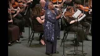 Doreen Ketchens and Manassas Symphony • Basin Street Blues [upl. by Ybbob888]