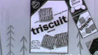 UPA Animation Nabisco Snack Crackers 1950s triscuit [upl. by Htes802]