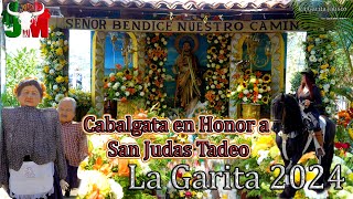 Festejo al Patrón San Judas Tadeo Cabalgata La Garita 2024 [upl. by Webber43]