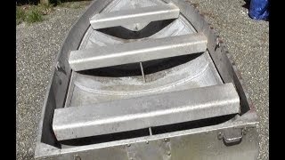 How To Repair Aluminum Boat Seams Tears and Holes with Super Alloy 5 and an Oxyacetylene Torch [upl. by Eneleahcim]