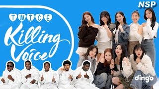 TWICE 트와이스 Dingo Killing Voice  Reaction [upl. by Burford]