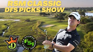 FSi DFS  PGA Picks Show  RSM Classic [upl. by Theodor]