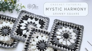 Crochet Inspiration Mystic Harmony Square One Pattern Endless Options [upl. by Rhys]