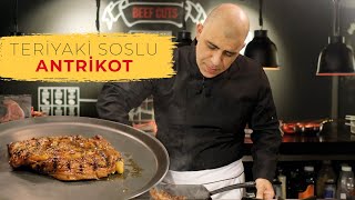 Evde Teriyaki marinasyonlu Antrikot nasıl yapılır [upl. by Sirrap134]