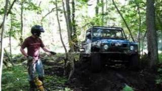 AWDC Howlin Wolf Winch Challenge Series 2010  Round 3  Corwen [upl. by Macfadyn]