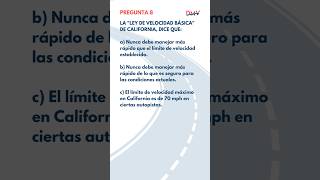 Aprende sin esfuerzo el Test de Conducir California en Español [upl. by Antipas]