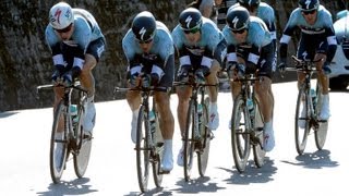 Mens TTT Highlights  2013 UCI World Road Championships [upl. by Eyahc795]