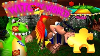 Collecting ALL JIGSAWS in WITCHYWORLD Banjo Tooie  Halloween Scareathon 3 [upl. by Felty123]