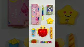 Amazing Fancy Stationery Items Pencil Case Pen Pen Holder Erasner backtoschool stationery [upl. by Sinclair]