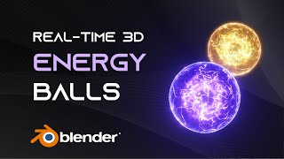 Energy Ball  Blender Procedural Shader [upl. by Ramunni224]