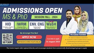 Fully Funded Scholarship of Ms and Pdh in Mehran Universiity [upl. by Ahsekyt]