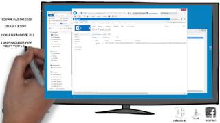 SharePoint 2013  Office 365  Create Facebook Wall Using JS Link [upl. by Dorej]