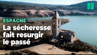 En Catalogne la pire sécheresse fait resurgir un village du XIe siècle [upl. by Ettore303]