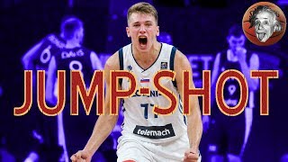 LUKA DONCIC  JUMPSHOT version Française Eurobasket 2017 [upl. by Tennes64]