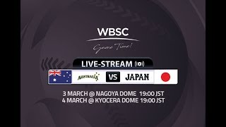 Game 2 Australia vs Japan  International Baseball Series [upl. by Slater]