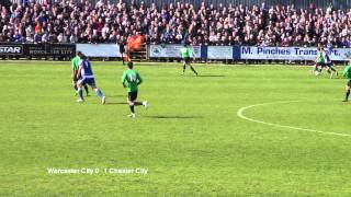 Worcester City v Chester FC  Last game at St Georges Lane [upl. by Seigel888]