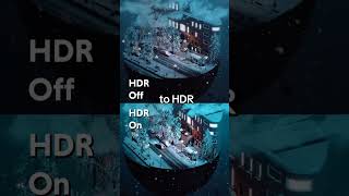 HDR On VS Off Comparison [upl. by Seldan]