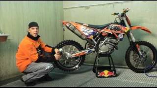 MX Training  Stefan Everts  Cleaning your Bike [upl. by Taran]