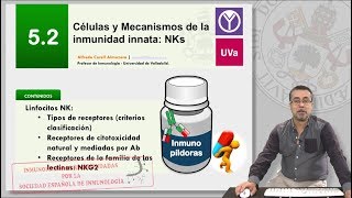 52 CÉLULAS Y MECANISMOS DE LA INMUNIDAD INNATA NKs [upl. by Maddox972]