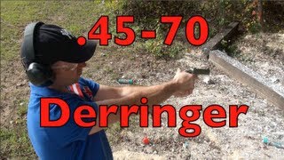 4570 M4 Alaskan Survival Derringer Shooting [upl. by Seif]