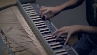 JSBach Invention 13 in A Minor BWV 784 on Clavichord [upl. by Aenyl]