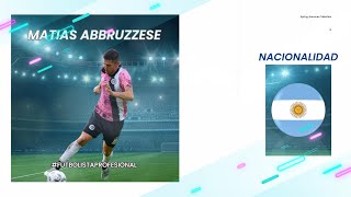 MATIAS ABBRUZZESE  highlights futbolistas [upl. by Noreik645]