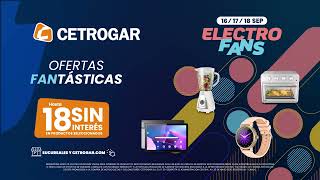 Ya llega el Electrofans a Cetrogar buscá mirá y ahorrá con Ofertas Fantasticas [upl. by Herrod]