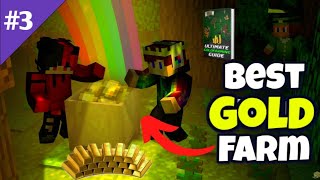 We created the EASIEST GOLD FARM in MCPE  Bedrock Minecraft  Episode3 🔥  RageLordPlays77 [upl. by Whiney]