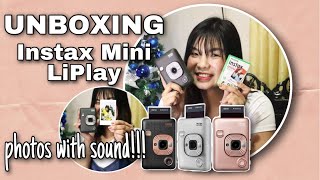 Unboxing Fujifilm Instax Mini LiPlay [upl. by Qerat282]