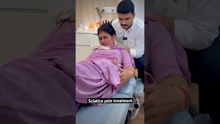 Sciatica pain treatment by dr harish Grover trend feed ytshort shortfeed [upl. by Amuwkuhc594]