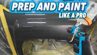 Auto Painting Made Easy  StepbyStep Guide to Prepping and Painting Your Car at Home [upl. by Linehan]