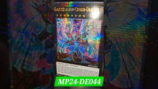 GalaxieaugenCipherDrache  MP24DE044  25th Quarter Century Secret Rare  GalaxyEyes C Dragon [upl. by Maisel]