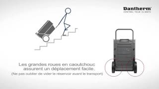 Déshumidificateur mobile professionnel [upl. by Lledyr]