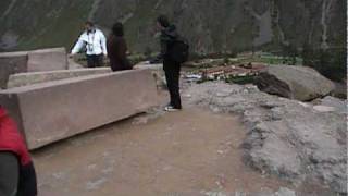 Inca Temple Of The Sun At Ollantaytambo 10000 Years Old [upl. by Aroled10]