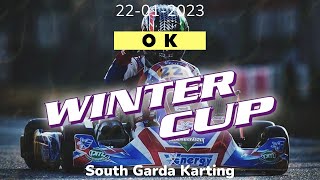 OK  FINAL  Winter Cup 2023  South Garda Karting Lonato [upl. by Aisatsana]