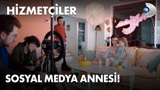 Sosyal medya annesi Aslı  Hizmetçiler 1 Bölüm [upl. by Nellaf]