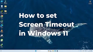 How to set Screen Timeout in Windows 11 [upl. by Godfrey48]