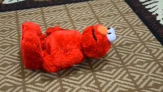 lovely red Novlety Elmo Laugh LOL Toy [upl. by Gabriell169]